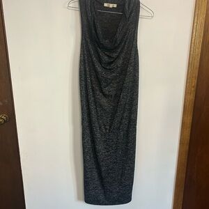 Chic Charcoal Sleeveless Dress